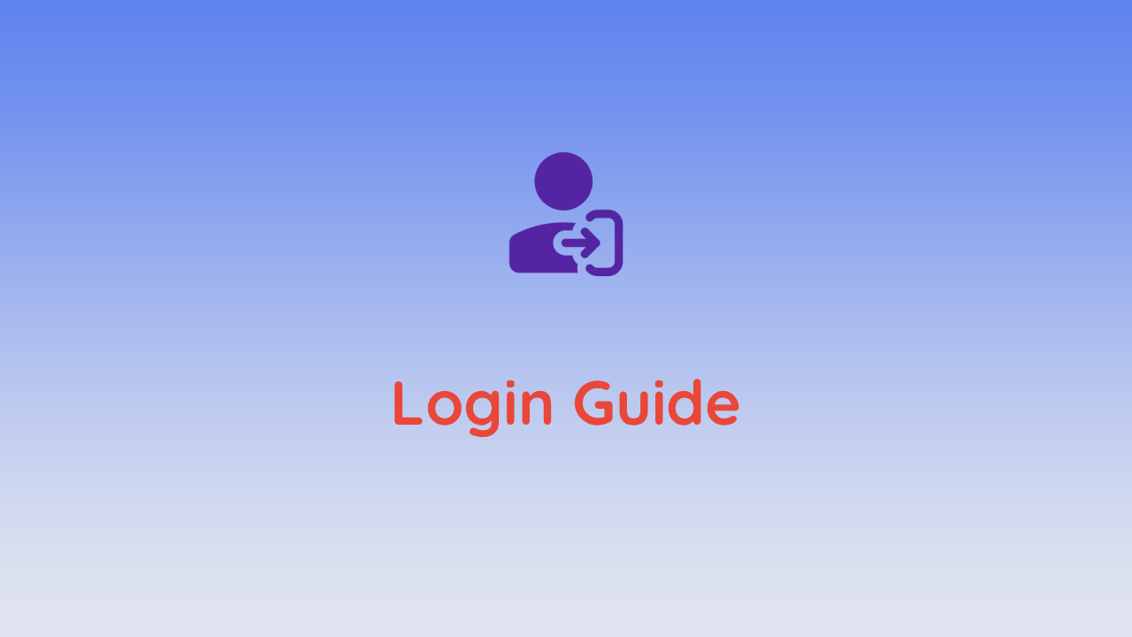 Login Guide - Product Designer App