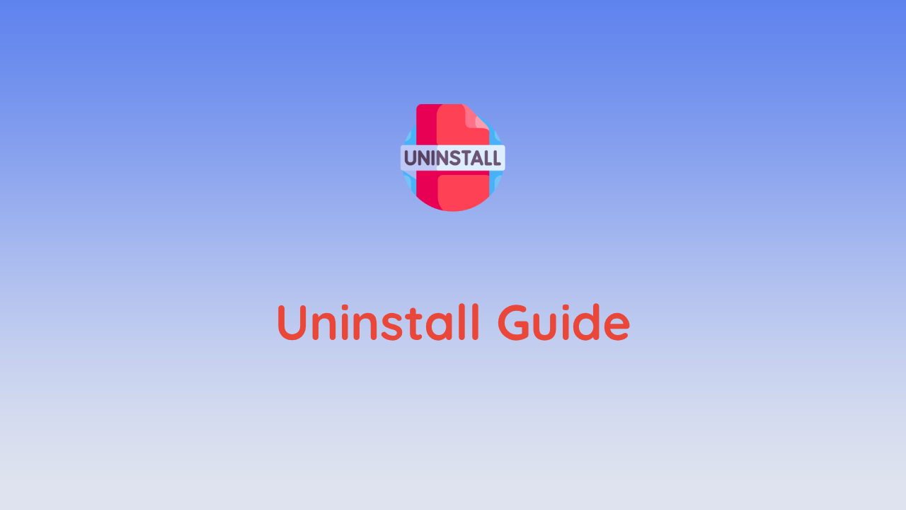 Uninstall Plugin - Product Designer App